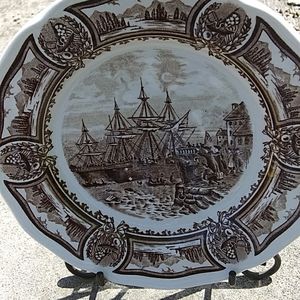 AMERICANA style house J&G Meakin Saucer
